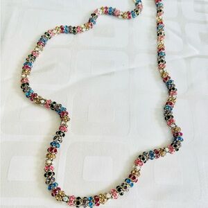 Multicolor Sparkly  Necklace